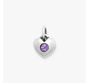 Keepsake Heart Birthstone Charm