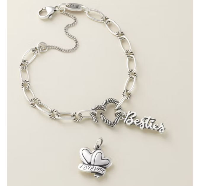 Changeable Heart Charm Bracelet