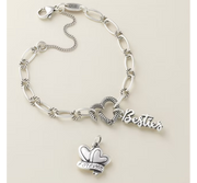 Changeable Heart Charm Bracelet