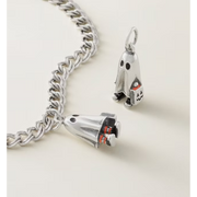 Enamel Trick or Treater Charm