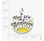 Enamel "You Are My Sunshine" Charm