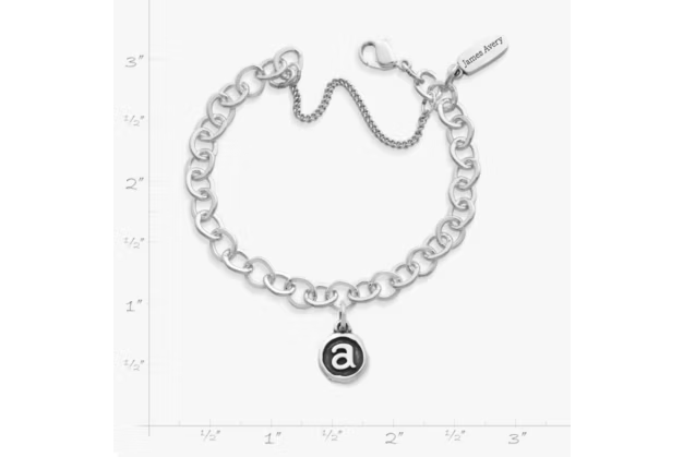 Initial Charm Bracelet