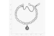 Initial Charm Bracelet
