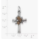 Growing in Faith Cross Charm