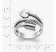 Arrow and Heart Ring
