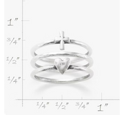 Faith and Love Ring Set