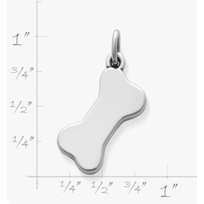 Engravable Dog Bone Charm