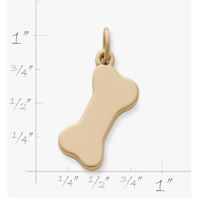 Engravable Dog Bone Charm