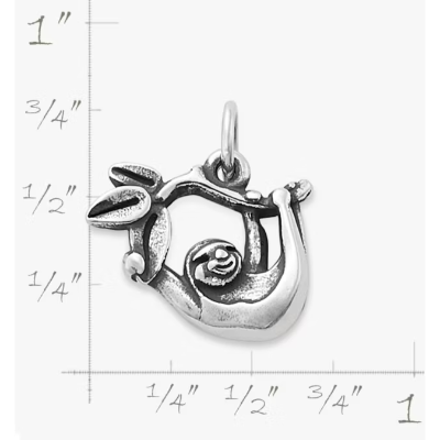 Happy Sloth Charm