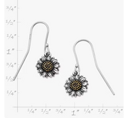 Wild Sunflower Dangle Earrings