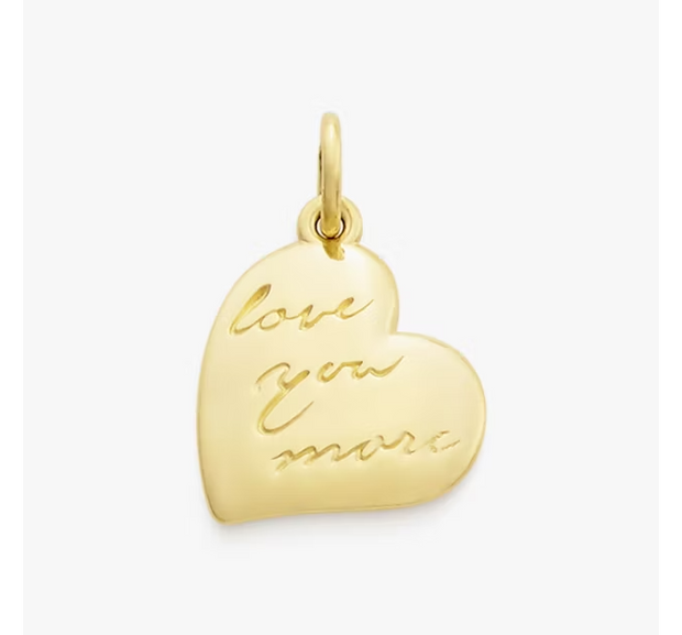 "Love You More" Charm