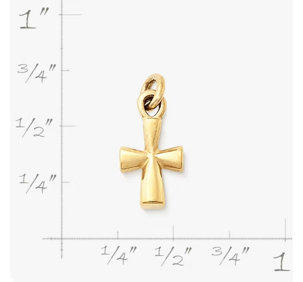 Small St. Teresa Cross Charm