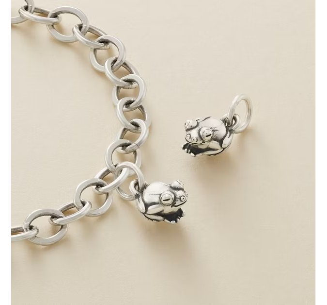 Tiny Frog Charm