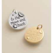"To the Moon and Back" Charm