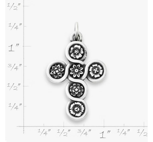 Flowering Cross Pendant