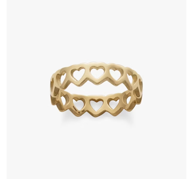 Tiny Hearts Ring