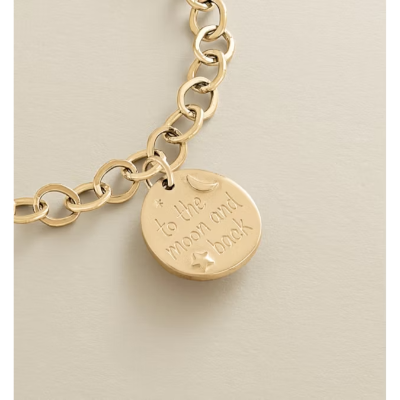 "To the Moon and Back" Charm