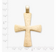 Hammered Cross Pendant