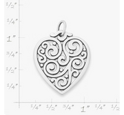 Sorrento Heart Pendant