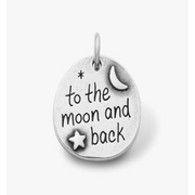 "To the Moon and Back" Charm