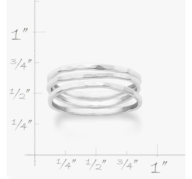 Delicate Forged Rings