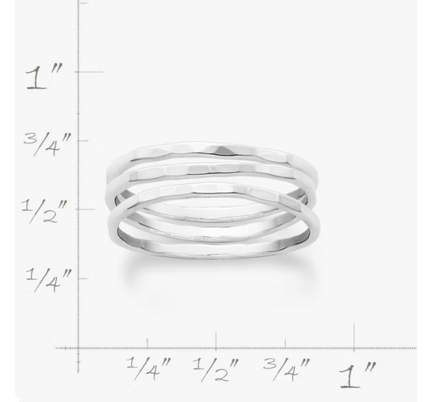 Delicate Forged Rings