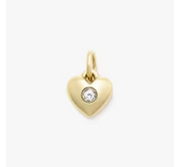 Keepsake Heart Birthstone Charm
