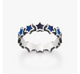 Enamel Connected Stars Ring