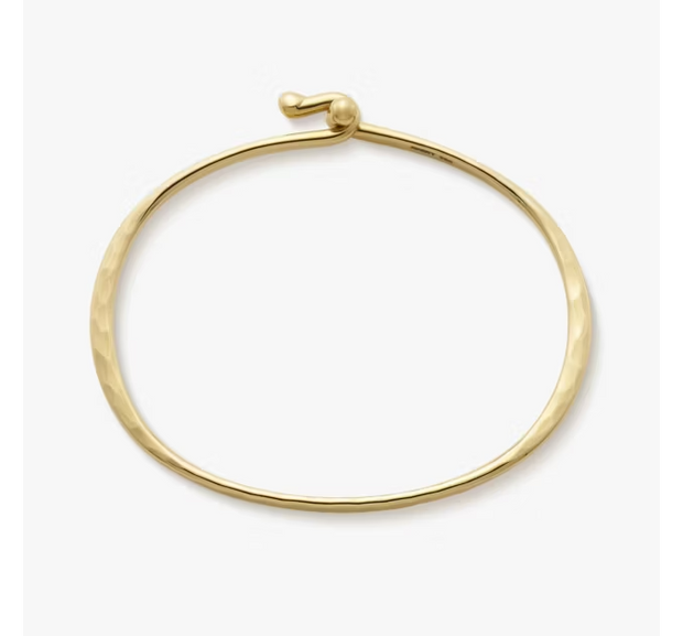 Hammered Hook-On Bracelet