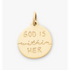 "God Is Within Her" Charm