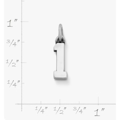 Ivy League Number Charm