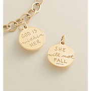"God Is Within Her" Charm