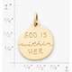 "God Is Within Her" Charm