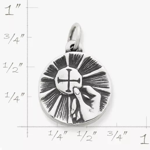 First Communion Medal Charm