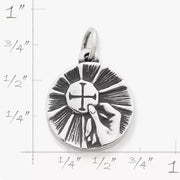 First Communion Medal Charm