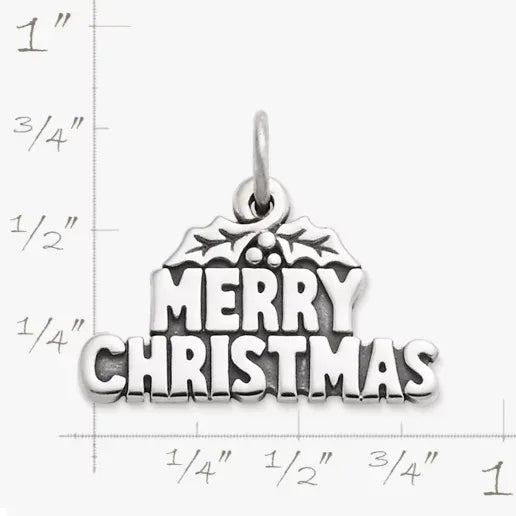 "Merry Christmas" Charm