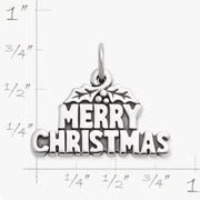 "Merry Christmas" Charm