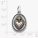 Radiant Sacred Heart Charm