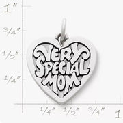 "Very Special Mom" Heart Charm