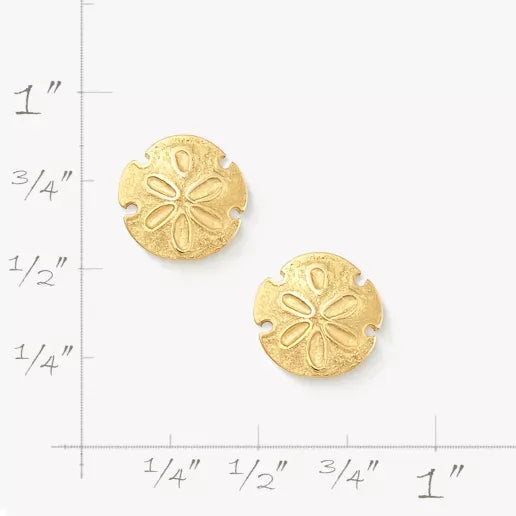Sand Dollar Studs
