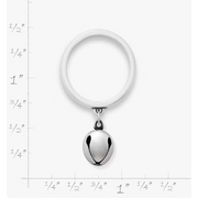 Jingle Bell Charm Dangle Ring