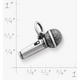 Microphone Charm