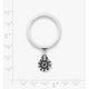 Mini Sunflower Charm Dangle Ring