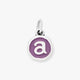 Enamel Initial Disc Charm