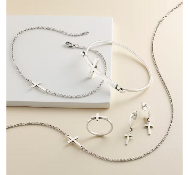 Horizon Cross Hook-On Bracelet