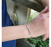 Horizon Cross Hook-On Bracelet